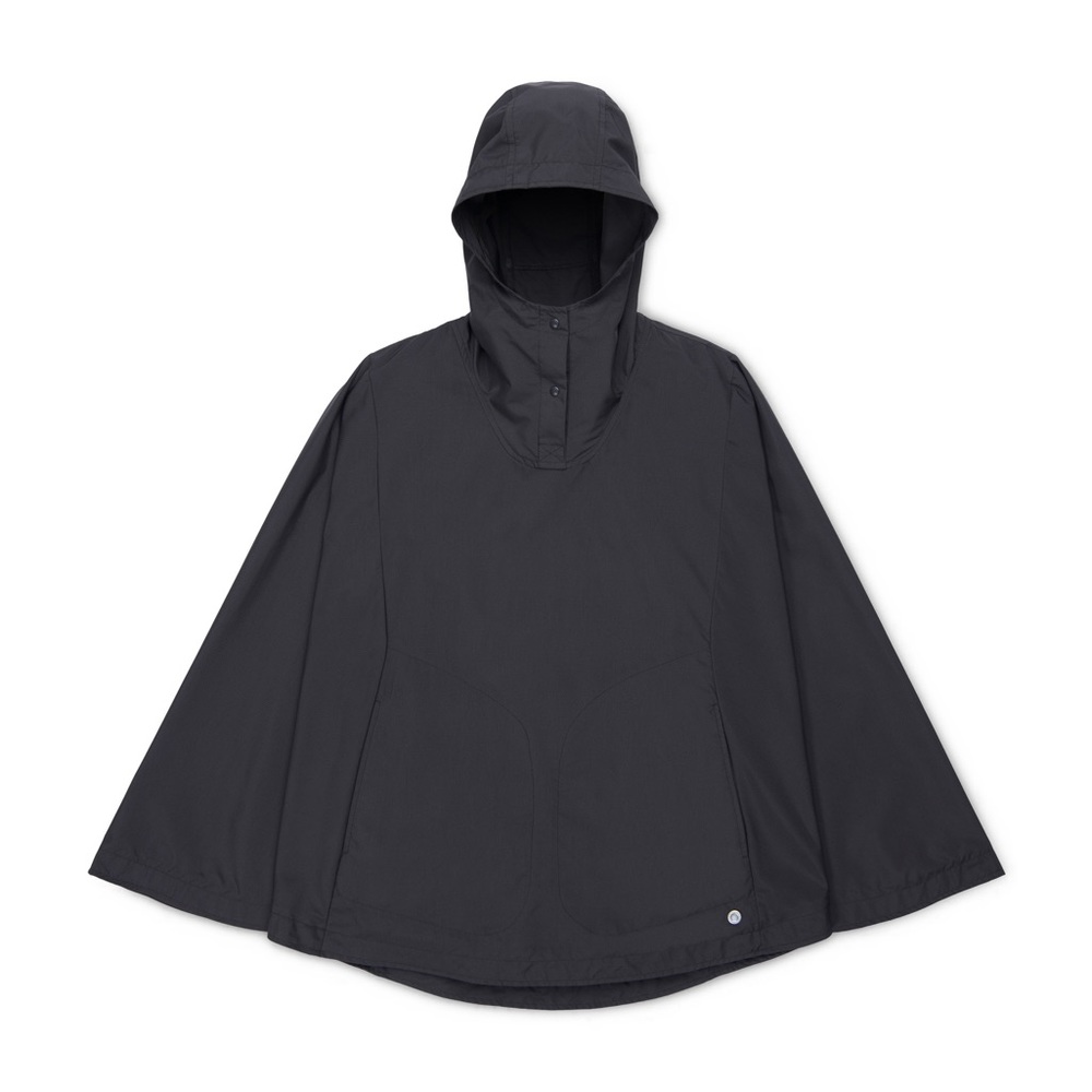 Herschel Supply Company Black Hooded Rain Cape - Picture 3 of 11
